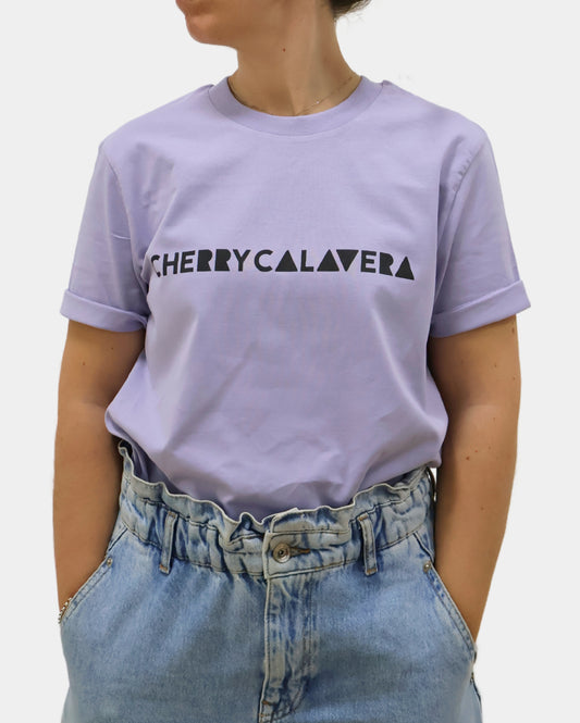 Camiseta Cherrycalavera Original Lavender delantera