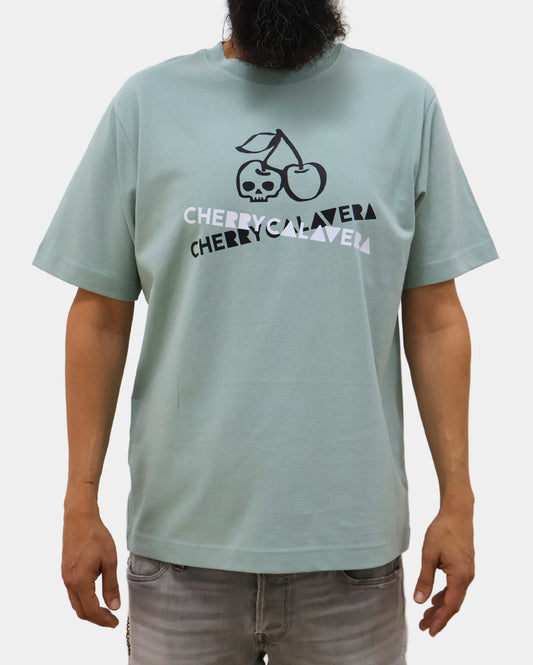 Camiseta Cherrycalavera Factory Aloe delantera