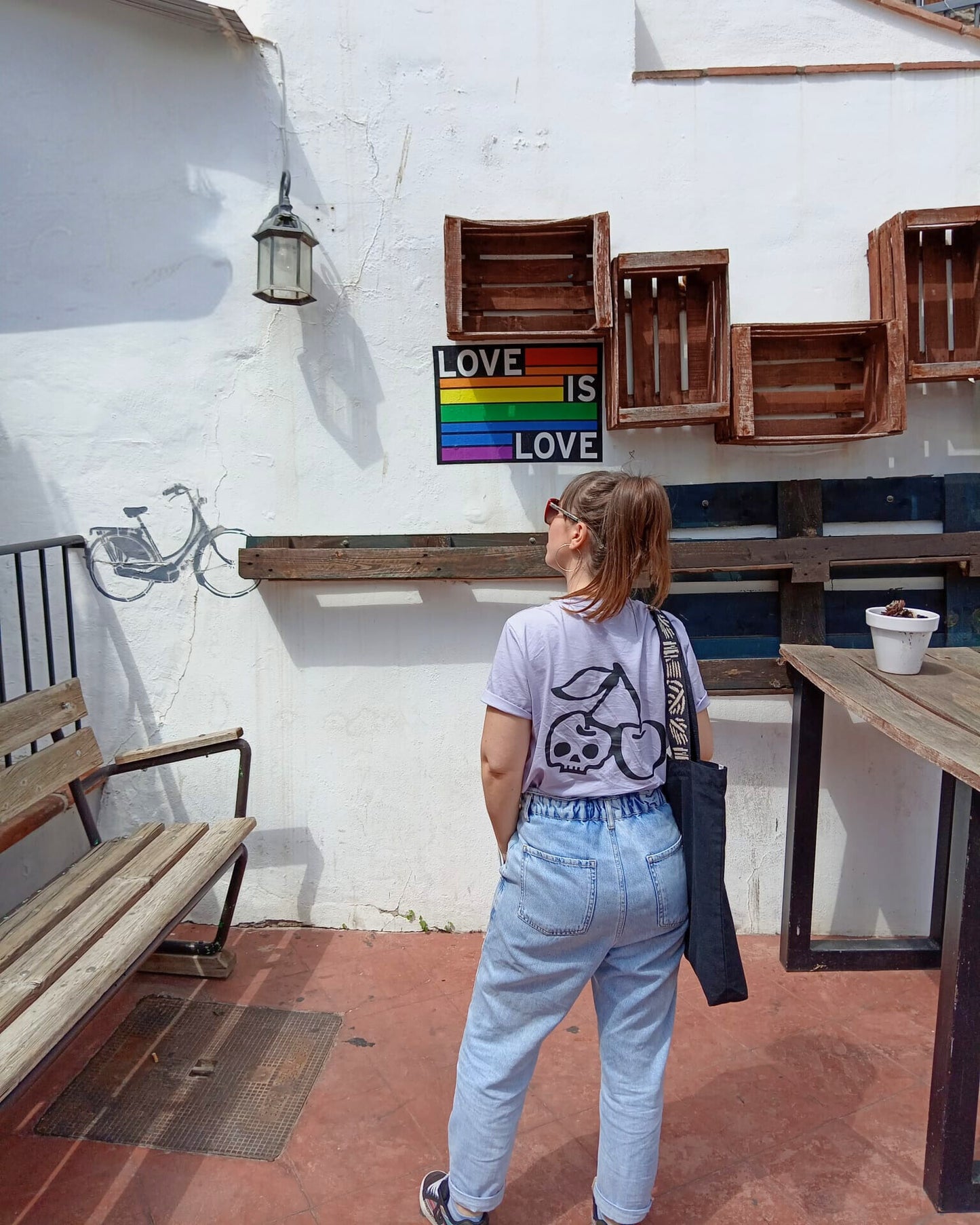 Camiseta Original Unisex Lavender - Cherrycalavera