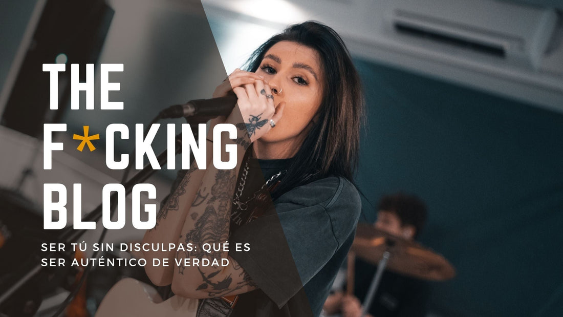 qué es ser auténtico de verdad persona cantando con estilo propio sin miedo